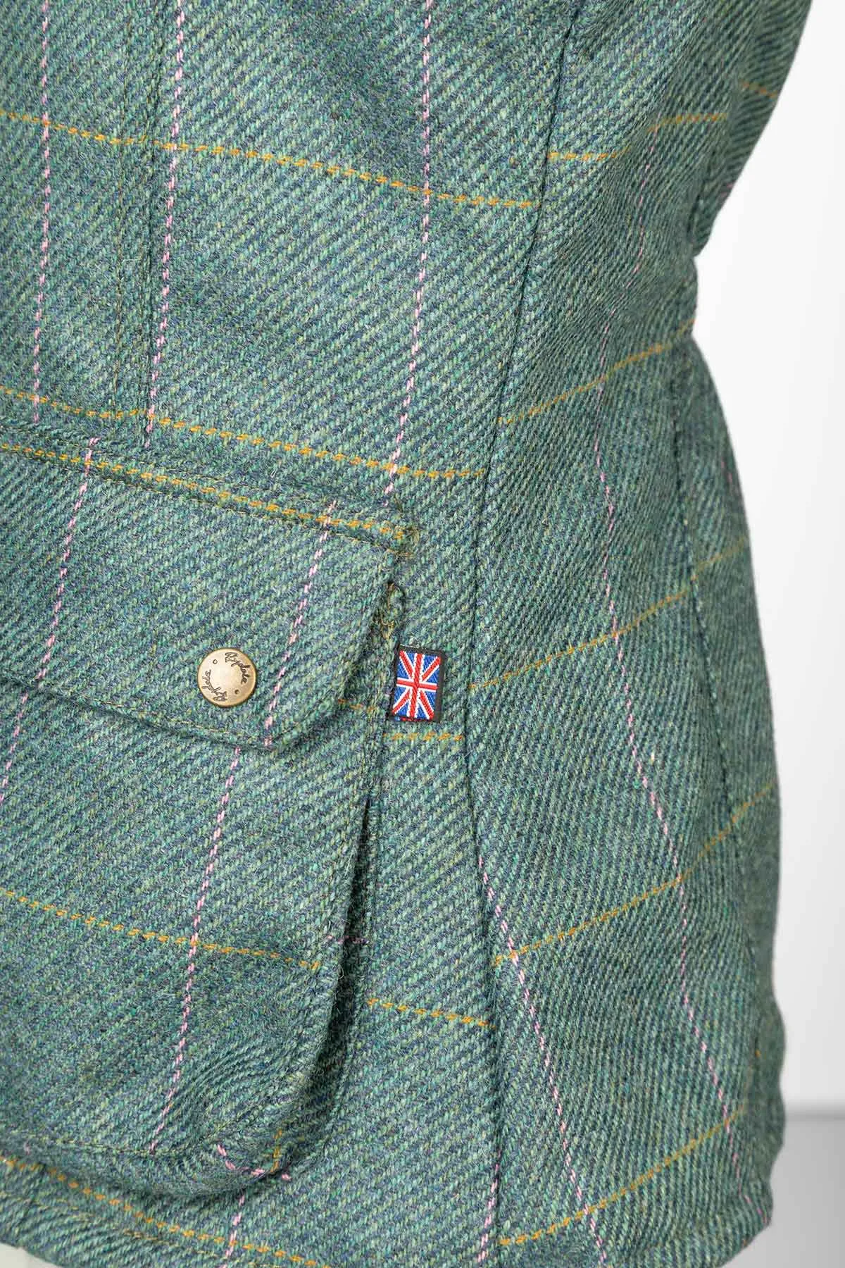 Ladies Tweed Waistcoat - Helmsley