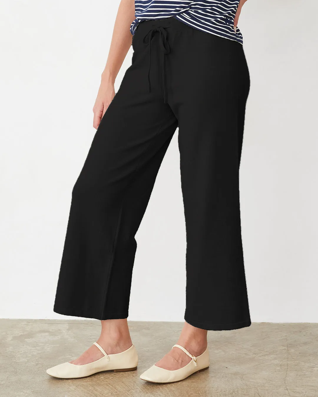 Light Soft Knit Crop Lounge Pant