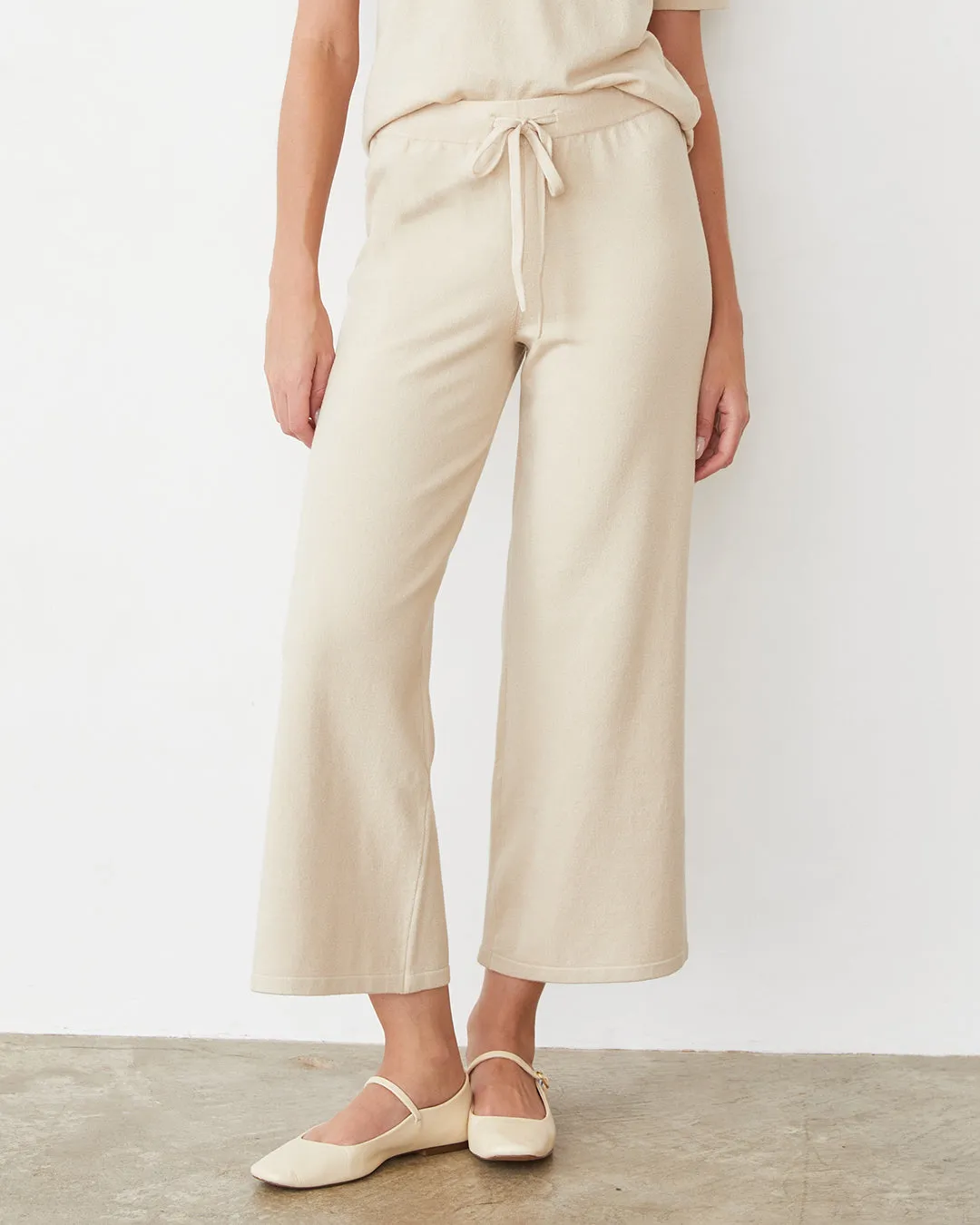 Light Soft Knit Crop Lounge Pant