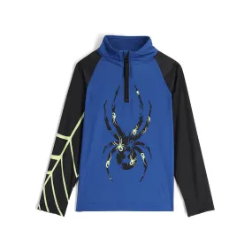 Little Boys Bug Half Zip - Electric Blue