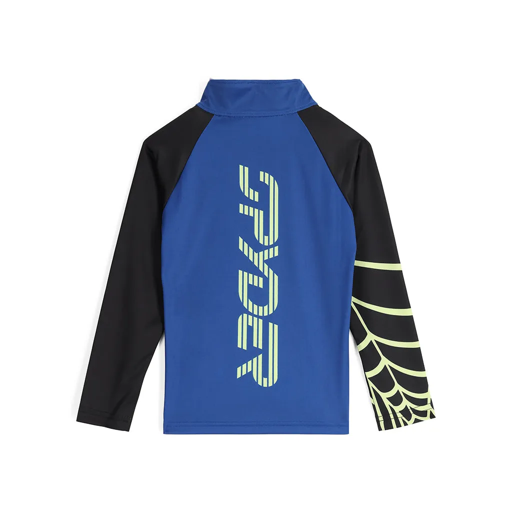 Little Boys Bug Half Zip - Electric Blue