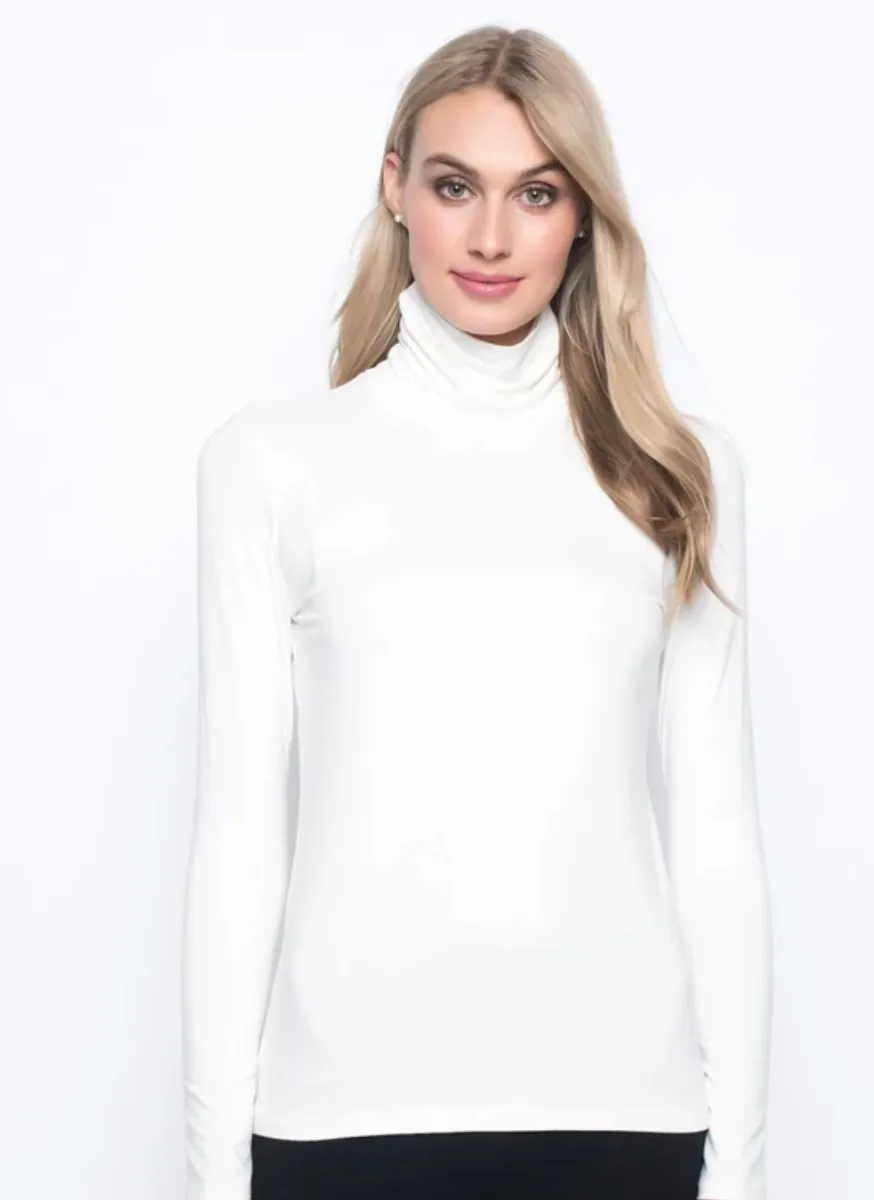 Long Sleeve Turtle Neck Top