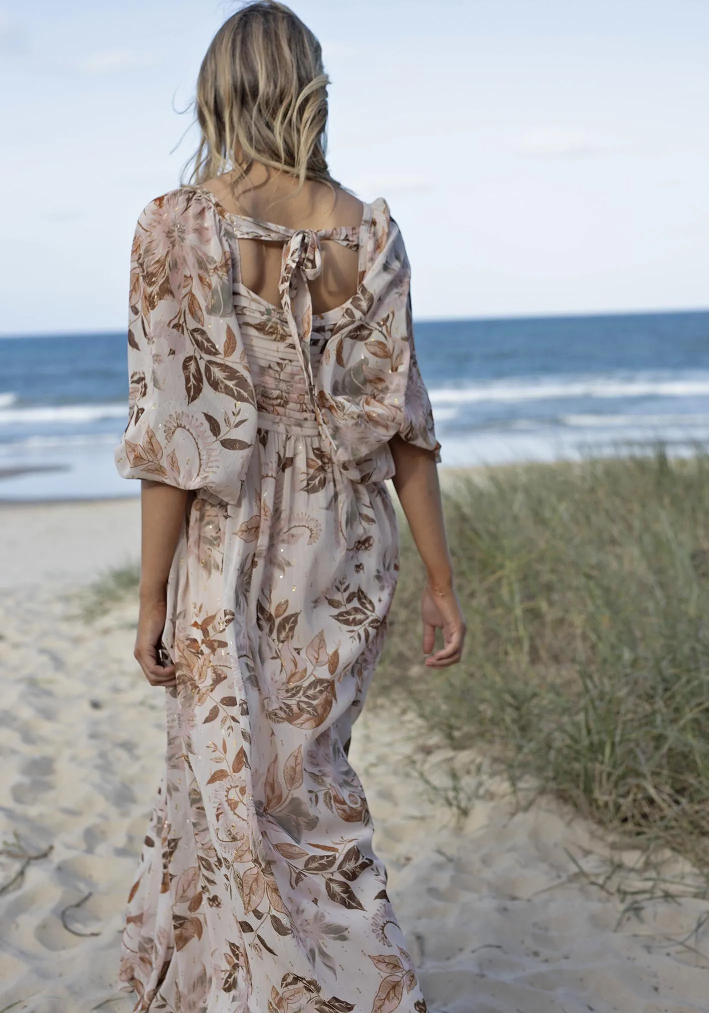 Mahalo Sleeve Maxi Dress