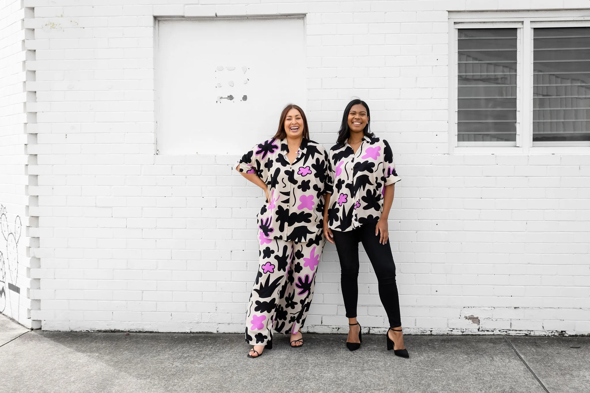 Marlo Shirt in Black Blossom