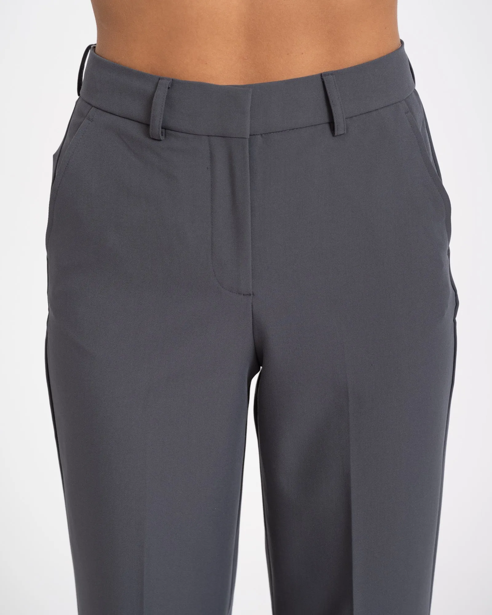 Mary Regular Pant Asphalt