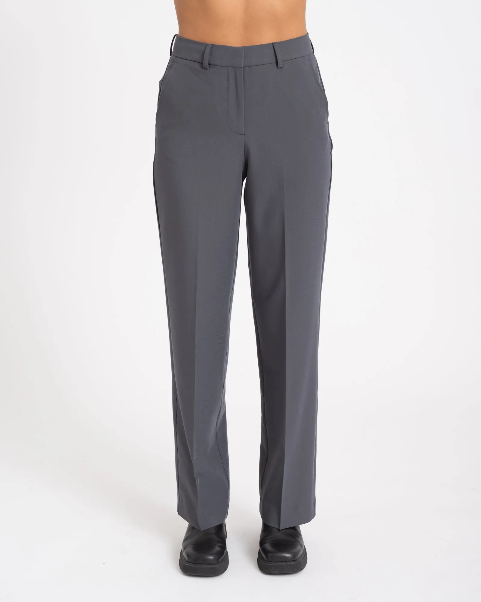 Mary Regular Pant Asphalt