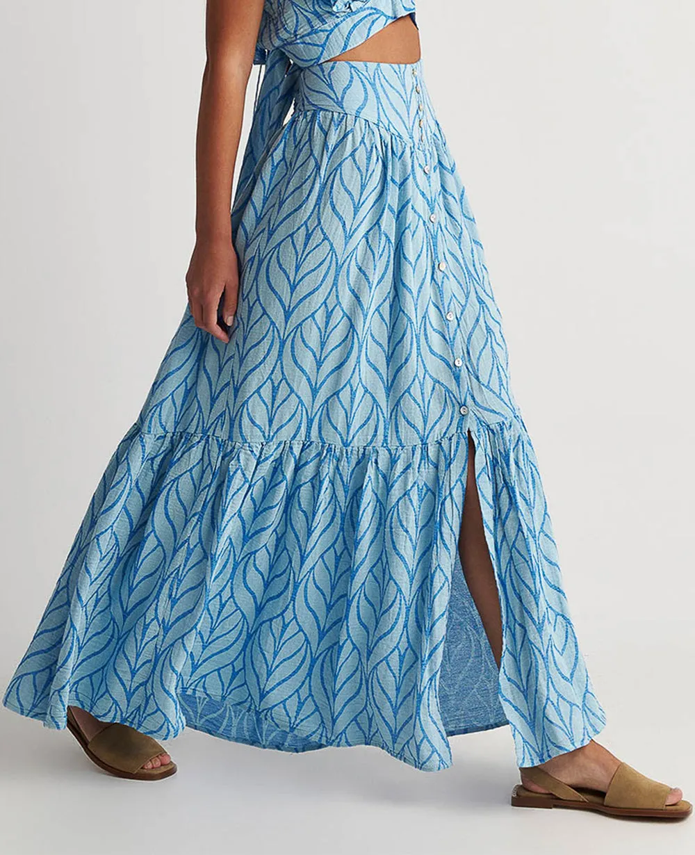 MAXI SKIRT "ERIKOUSA" LIGHT BLUE