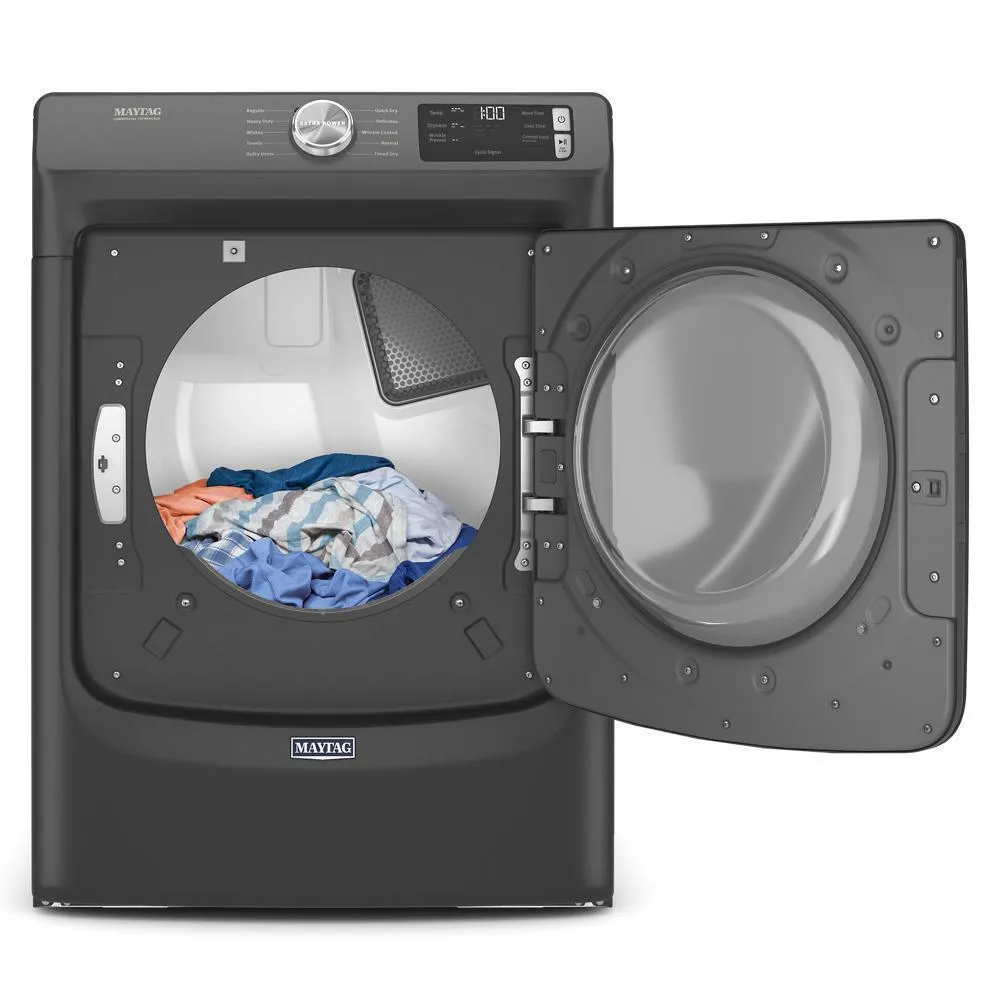 Maytag MGD5630MBK Front Load Gas Dryer with Extra Power and Quick Dry cycle - 7.3 cu. ft.