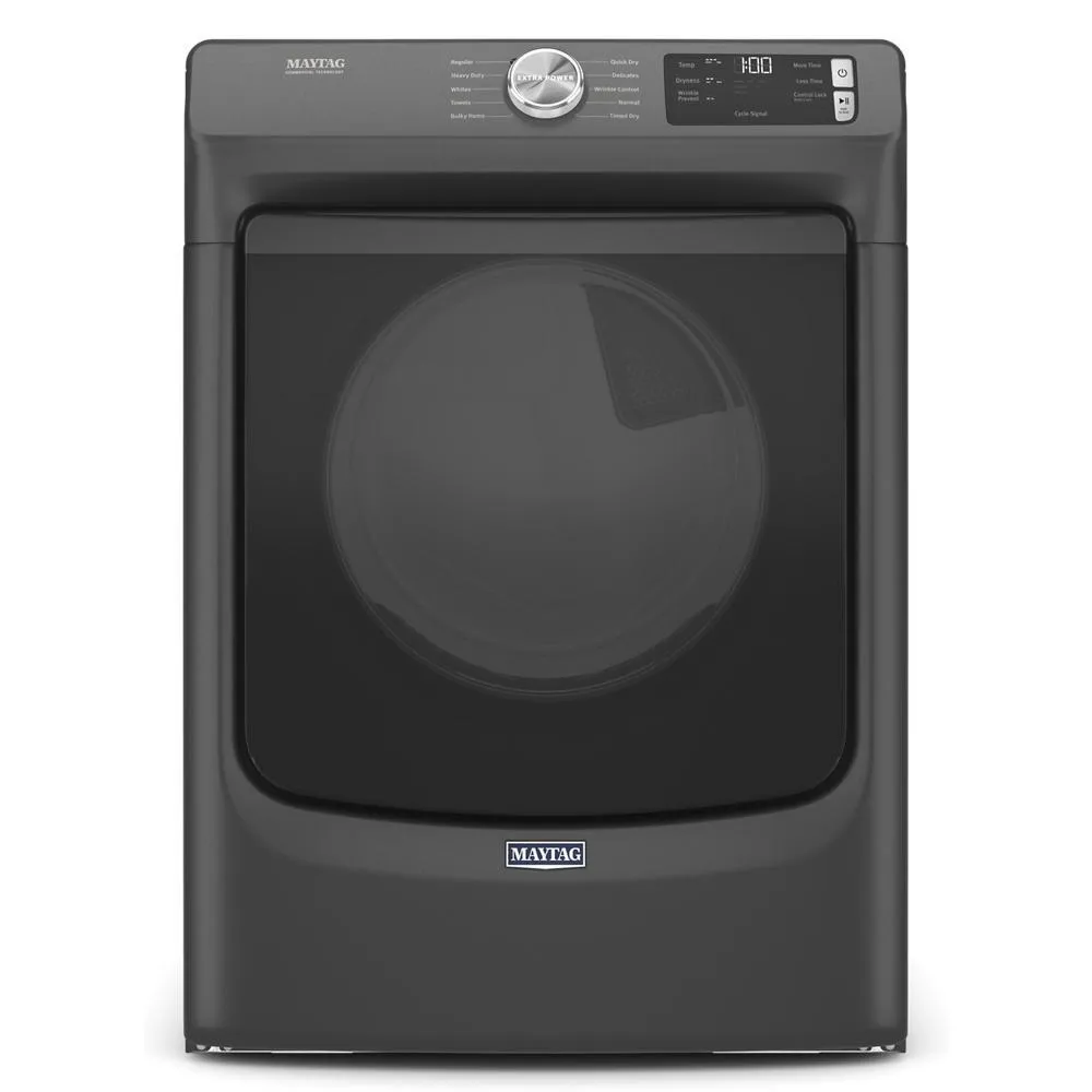 Maytag MGD5630MBK Front Load Gas Dryer with Extra Power and Quick Dry cycle - 7.3 cu. ft.