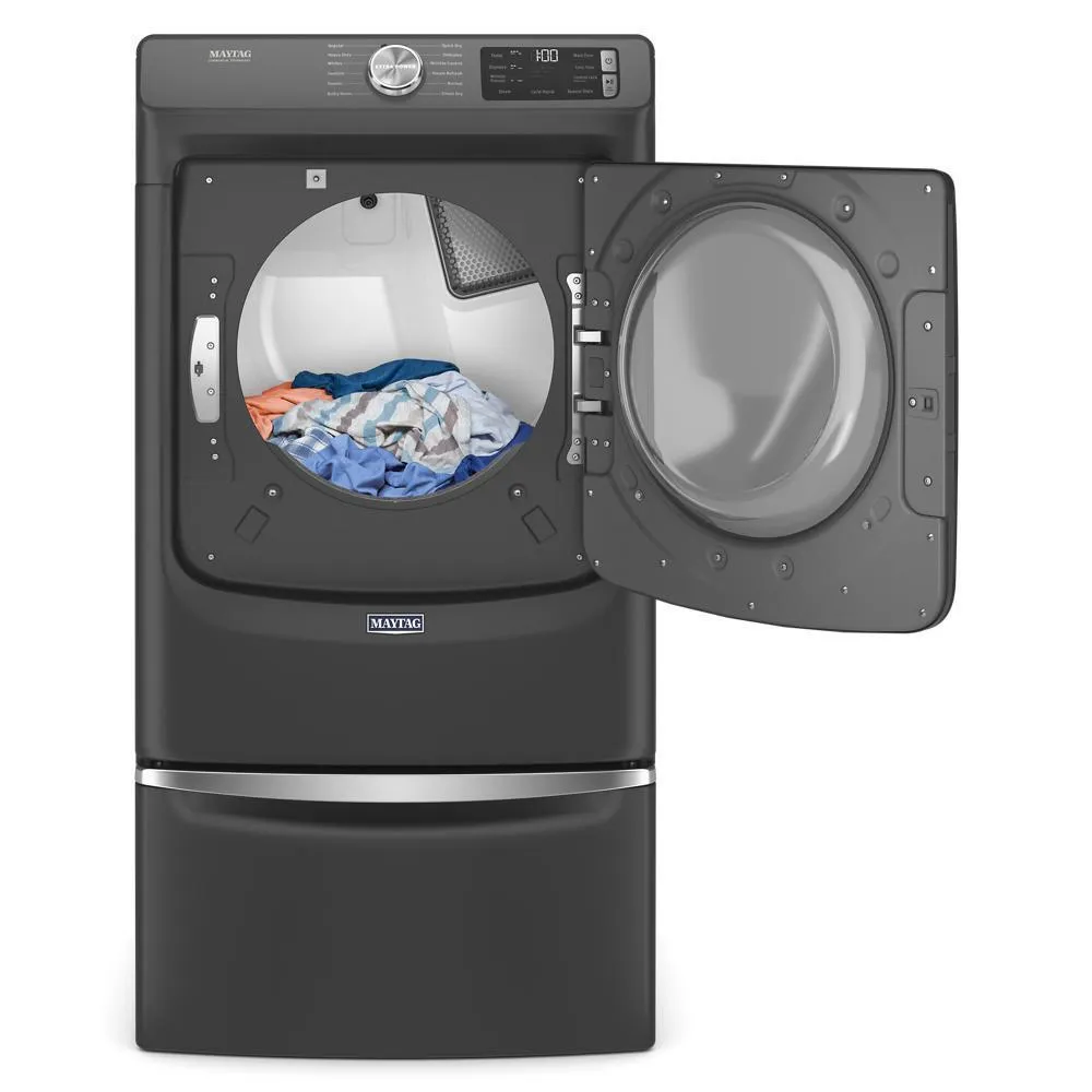 Maytag MGD6630MBK Front Load Gas Dryer with Extra Power and Quick Dry Cycle - 7.3 cu. ft.