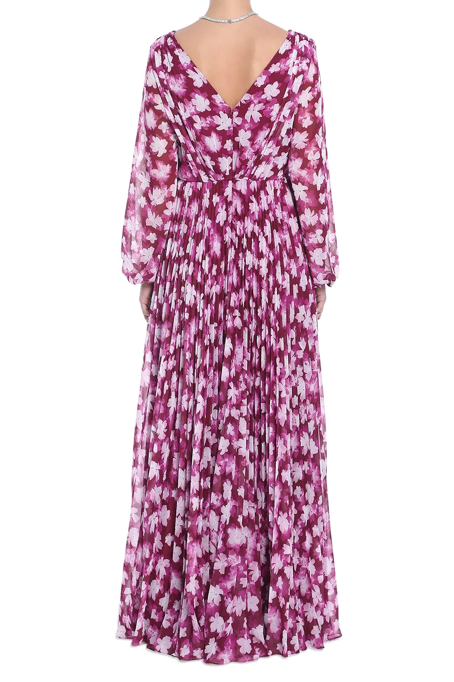 Melanie Chiffon Maxi Dress