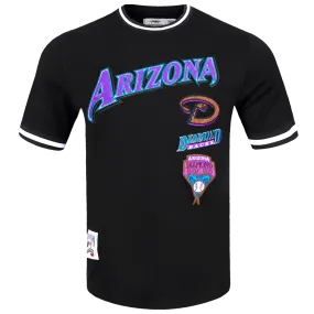 MLB ARIZONA DIAMONDBACKS RETRO CLASSIC MEN'S TOP (BLACK)