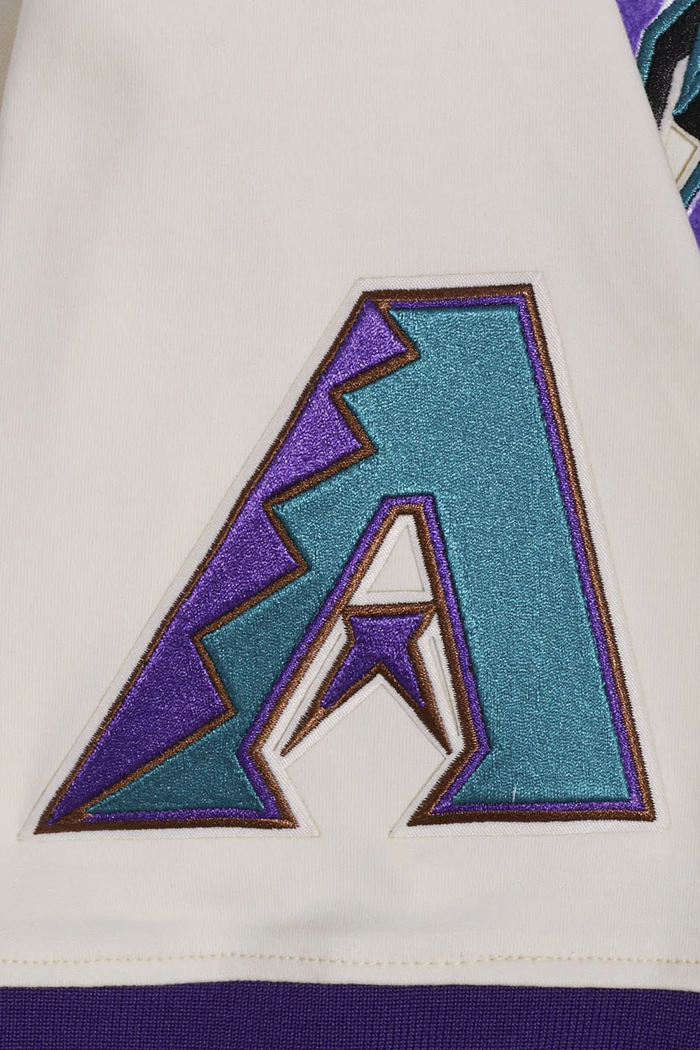 MLB ARIZONA DIAMONDBACKS RETRO CLASSIC MEN'S TOP (EGGSHELL/ PURPLE)