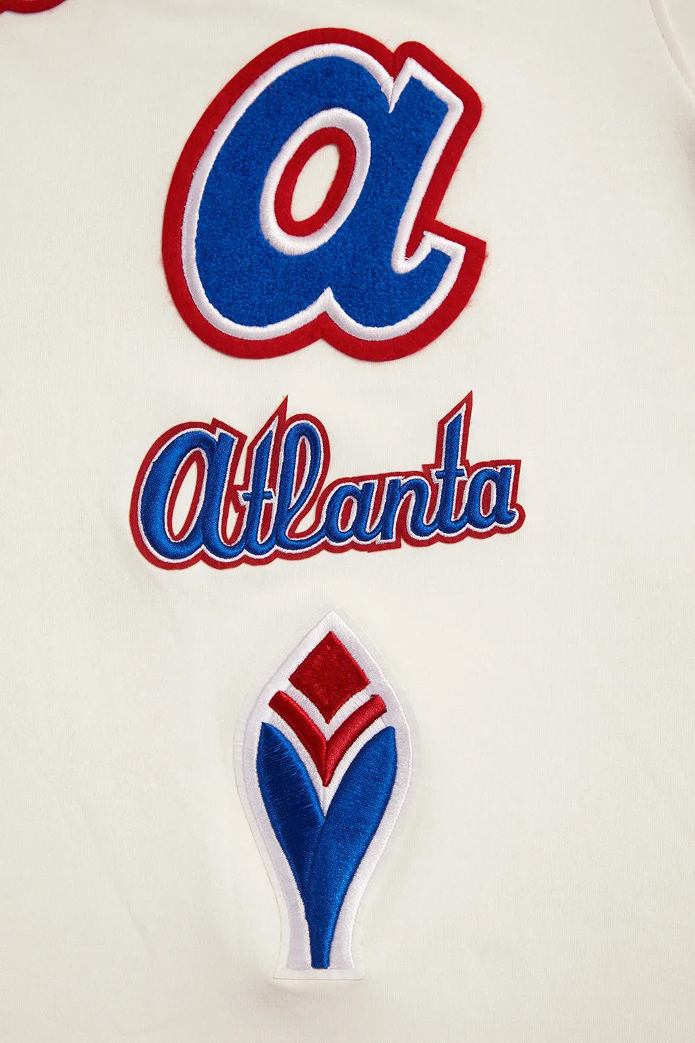 MLB ATLANTA BRAVES RETRO CLASSIC MEN'S TOP (EGGSHELL/ RED)