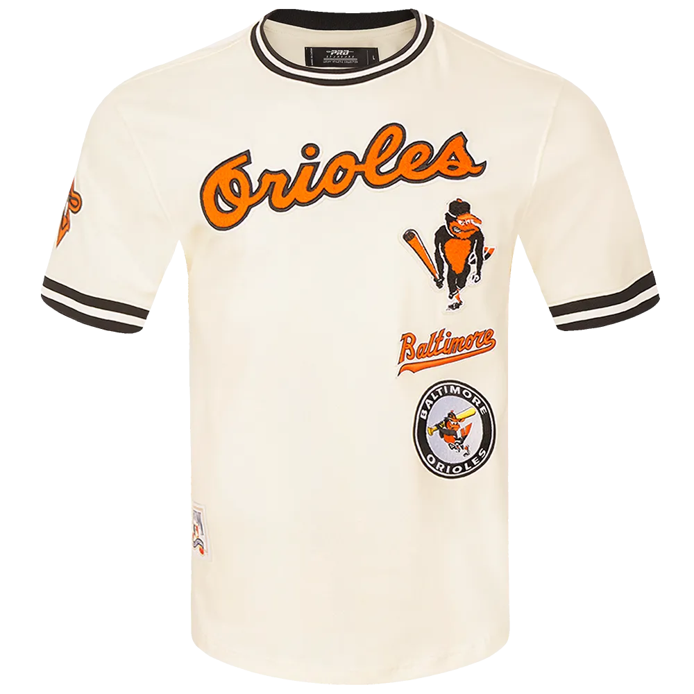 MLB BALTIMORE ORIOLES RETRO CLASSIC MEN'S TOP (EGGSHELL/ BLACK)