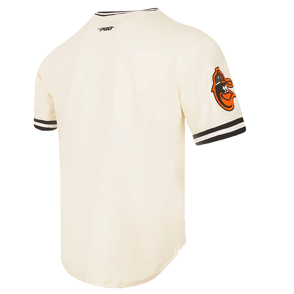 MLB BALTIMORE ORIOLES RETRO CLASSIC MEN'S TOP (EGGSHELL/ BLACK)