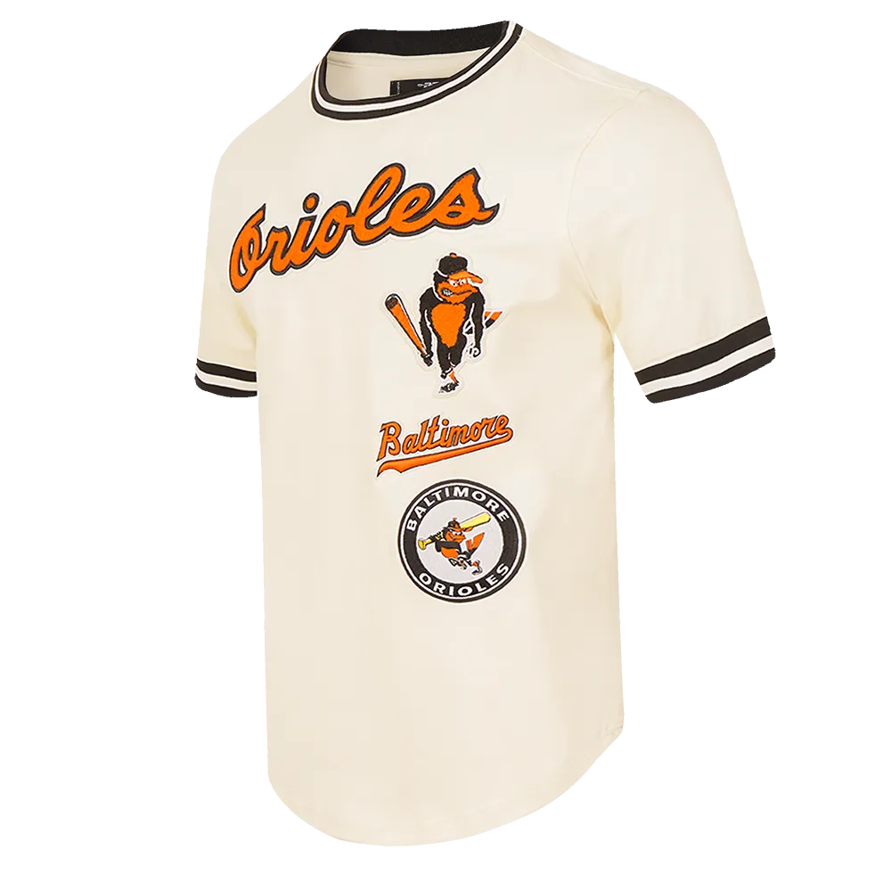 MLB BALTIMORE ORIOLES RETRO CLASSIC MEN'S TOP (EGGSHELL/ BLACK)