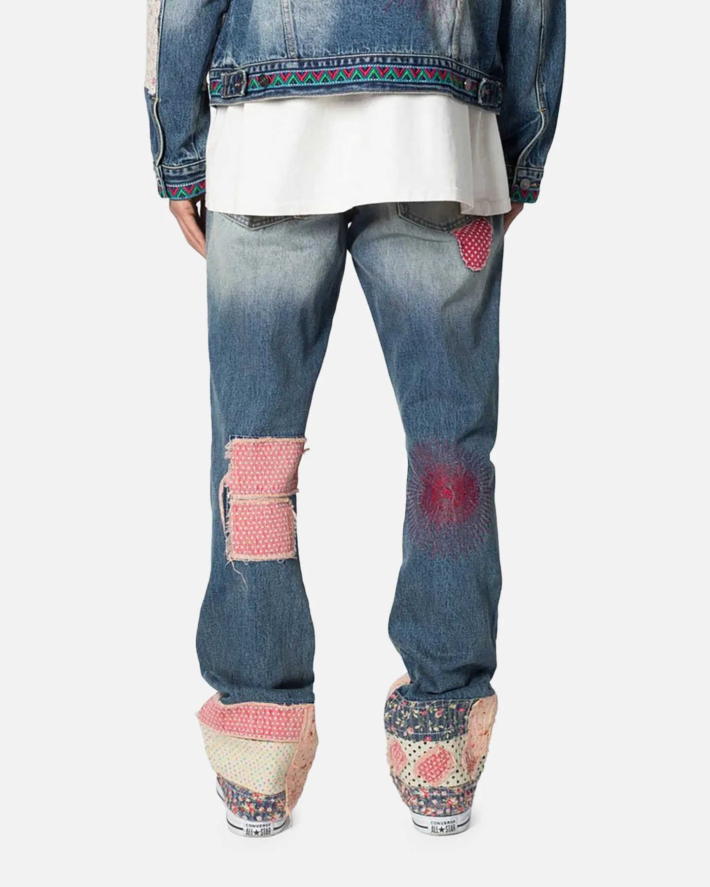 MNML B387 Rugged Flare Denim Jeans Multi