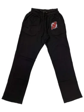 New Jersey Devils Retro Brand Men's Black Drawstring Sweatpants (S)