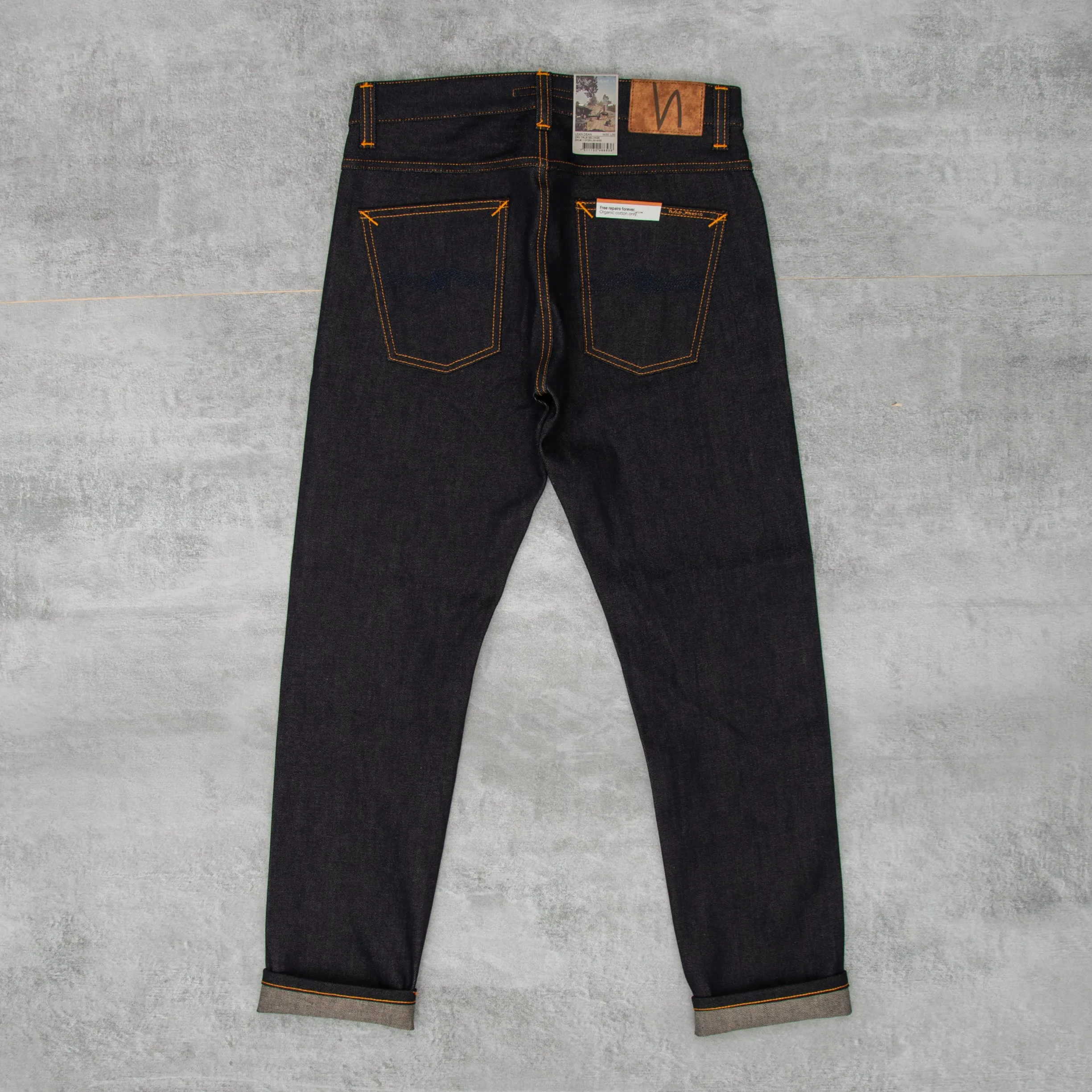 Nudie Lean Dean Dry True Selvage - Indigo