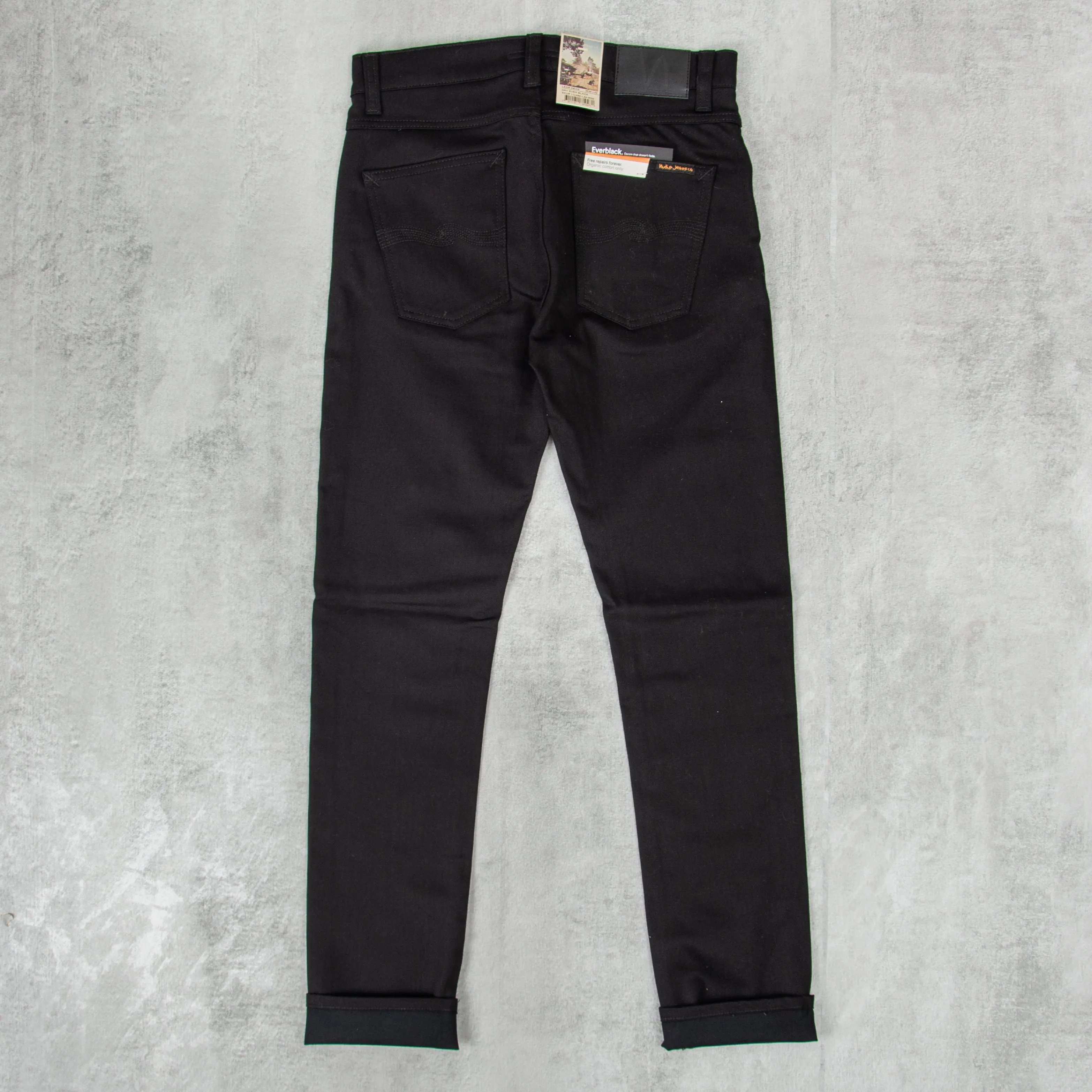 Nudie Lean Dean Jean - Dry Everblack