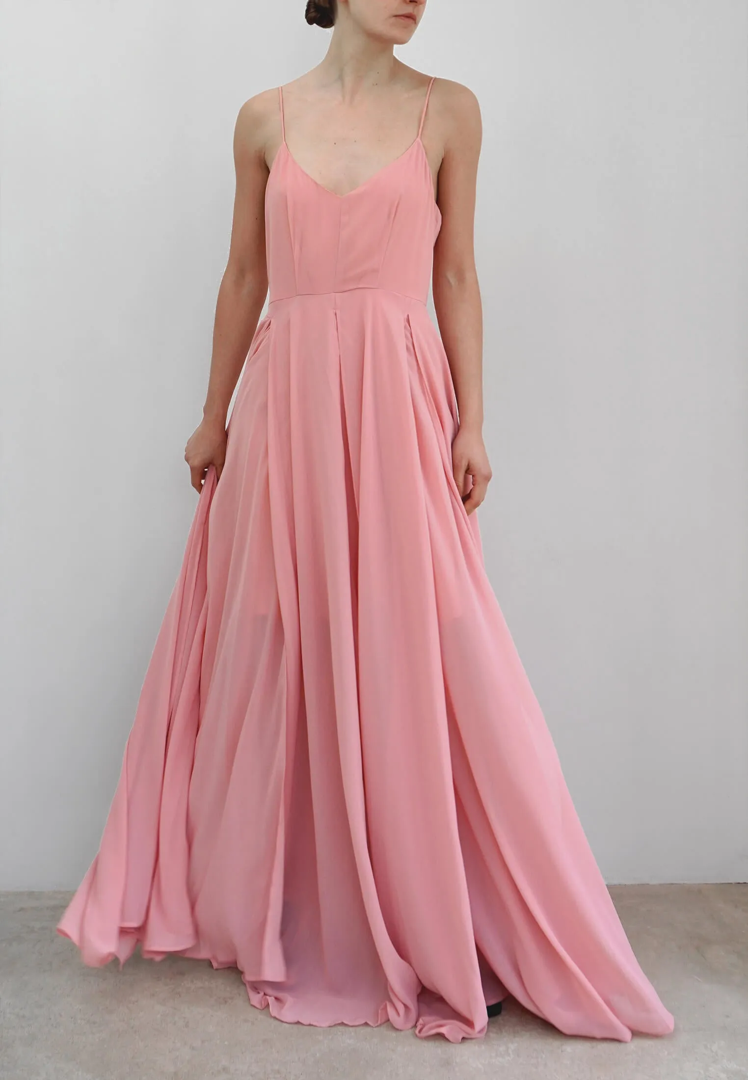 OLSEN MAXI DRESS ROSE