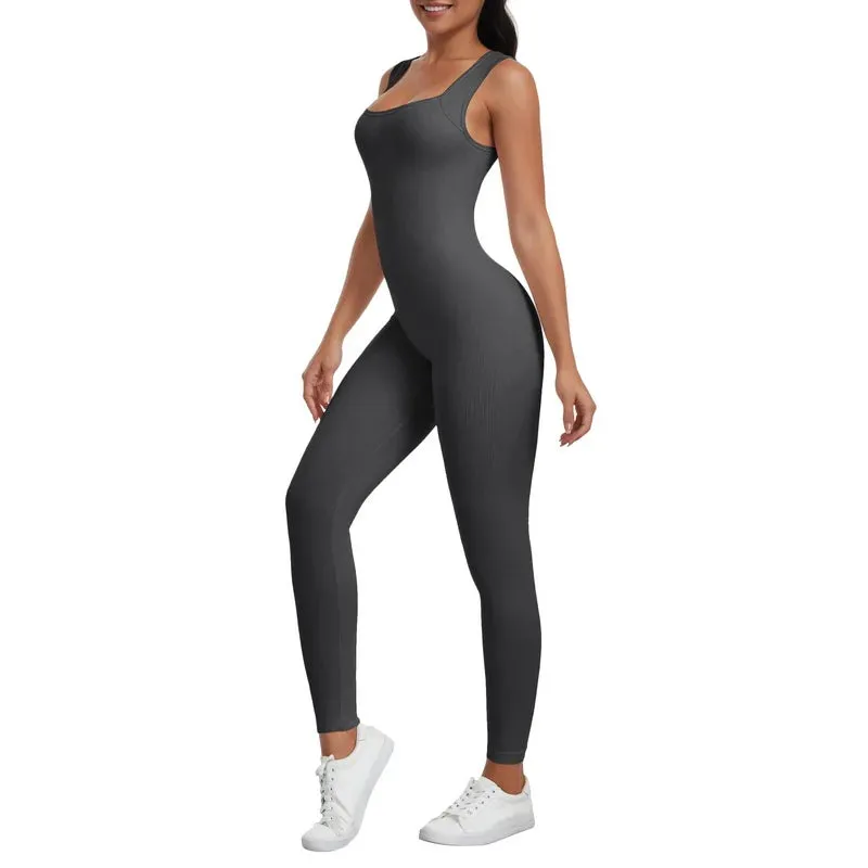 One PC. Push Up Fitness High Waist  Workout Bodysuit