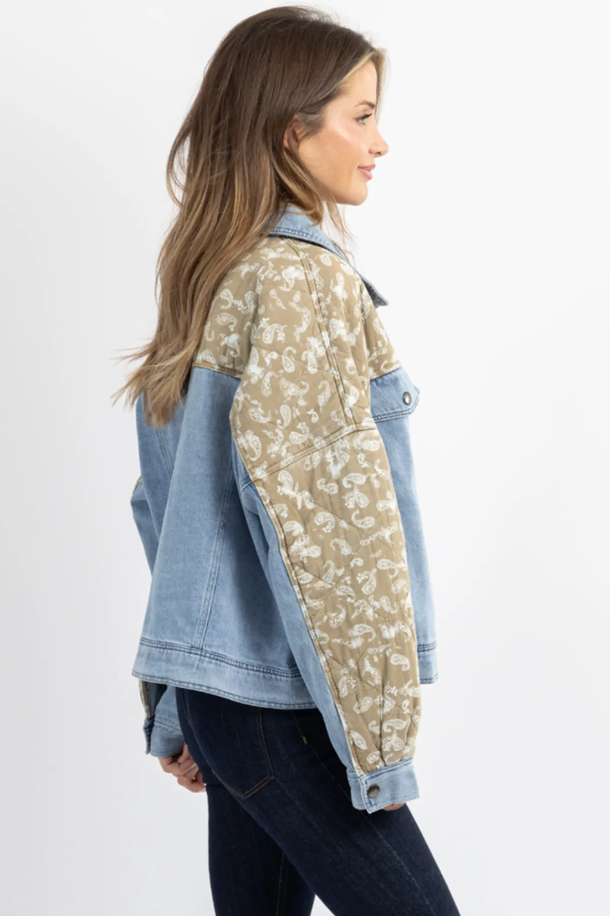 PAISLEY PLEASE DENIM JACKET