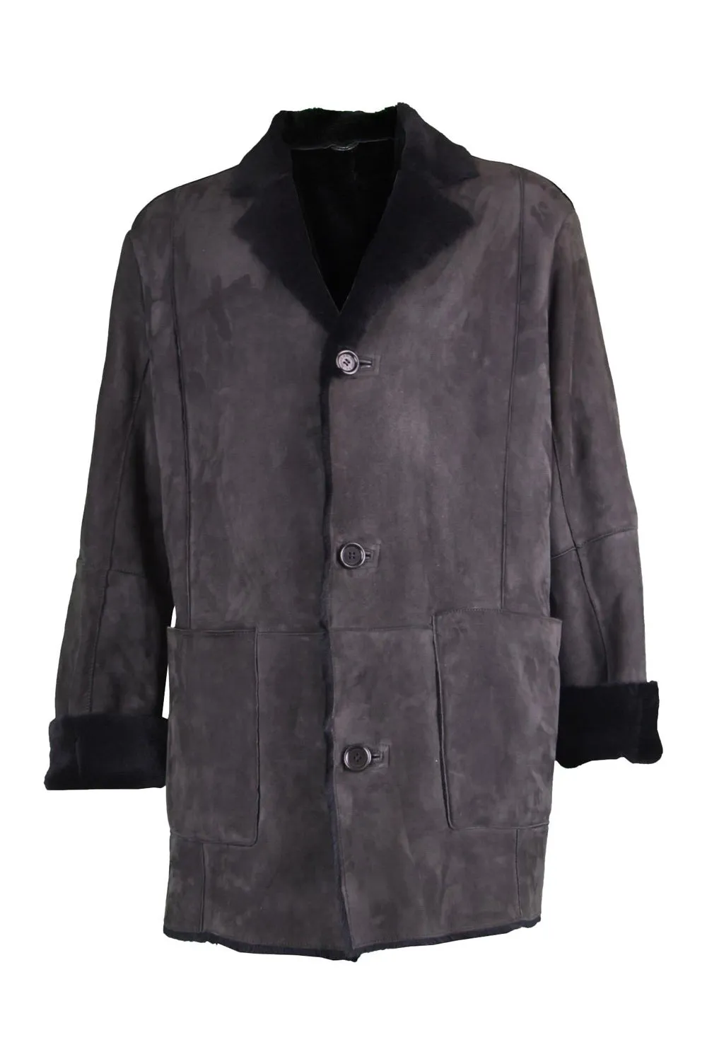 Pancaldi & B Vintage Mens Toscana Shearling Coat, 1990s