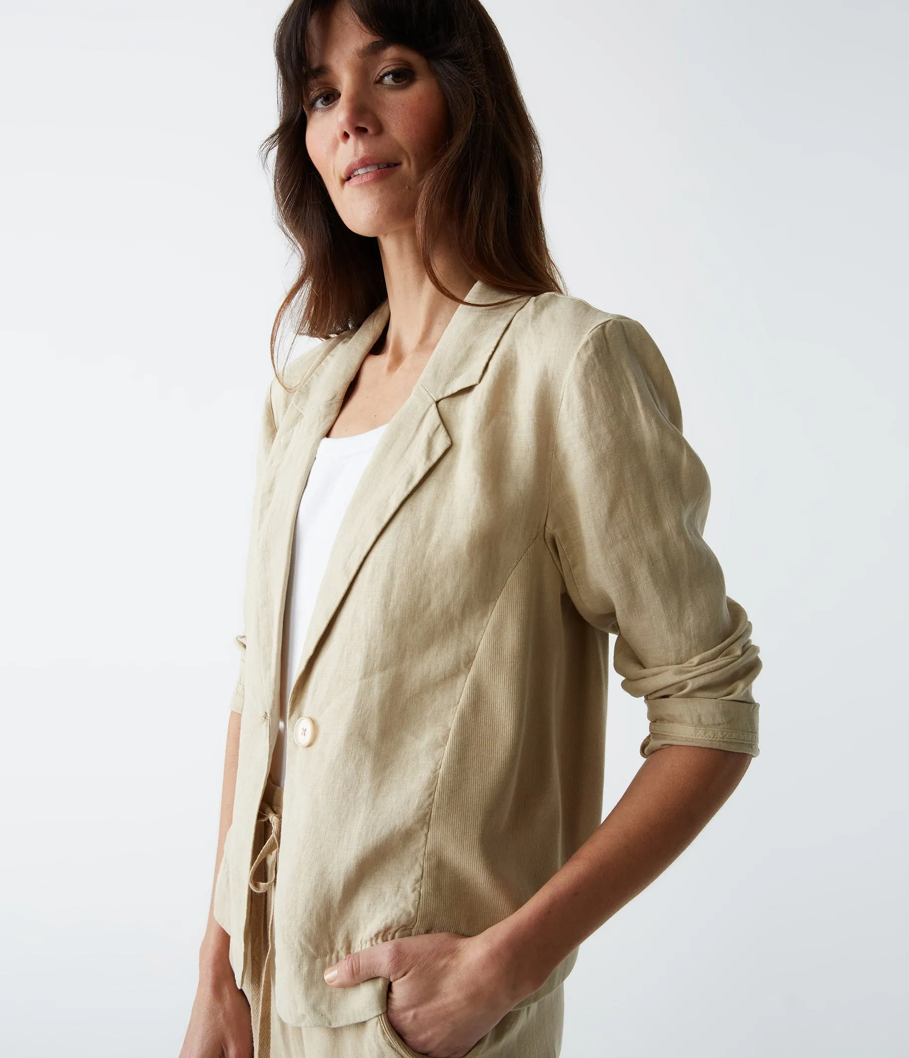 Pearson Linen Blazer