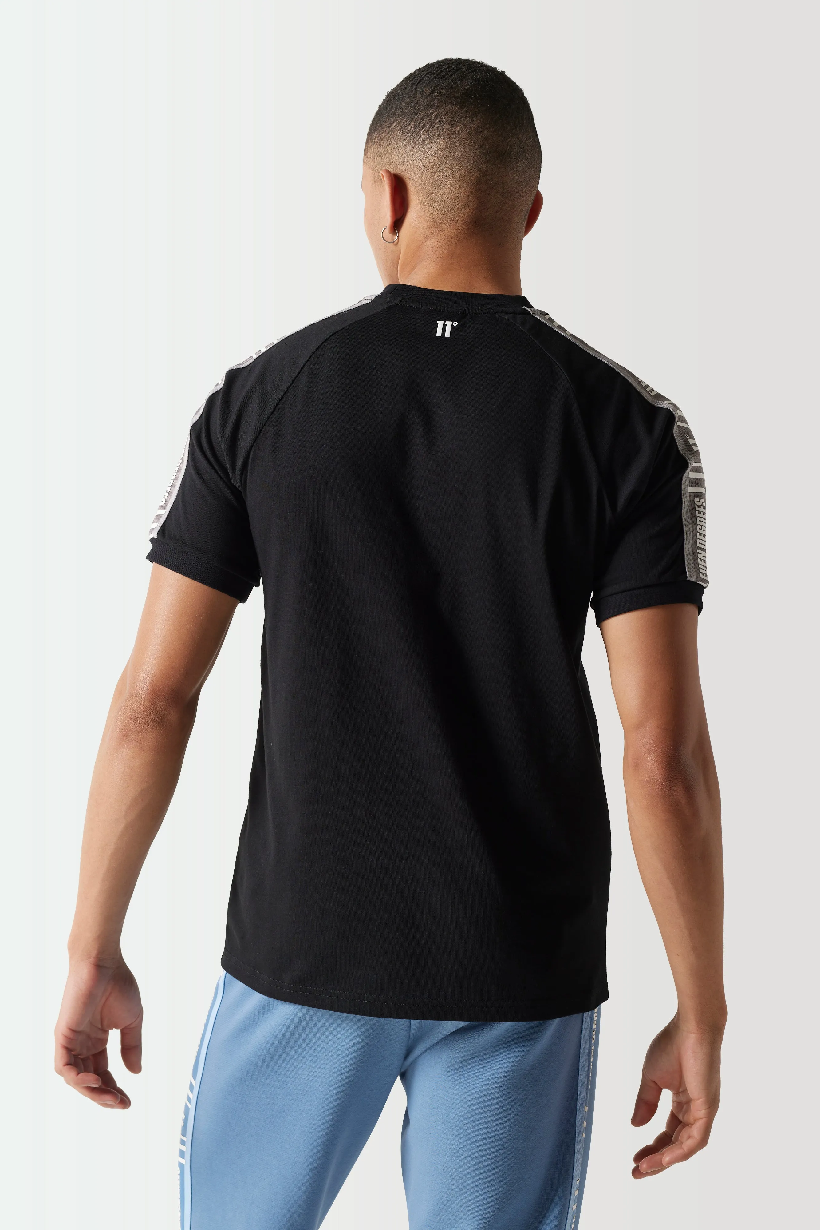 Retro Taped T-Shirt - Black