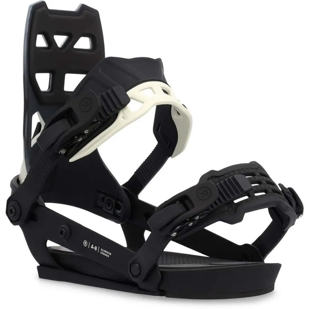 Ride 2023 A-8 Snowboard Bindings Black