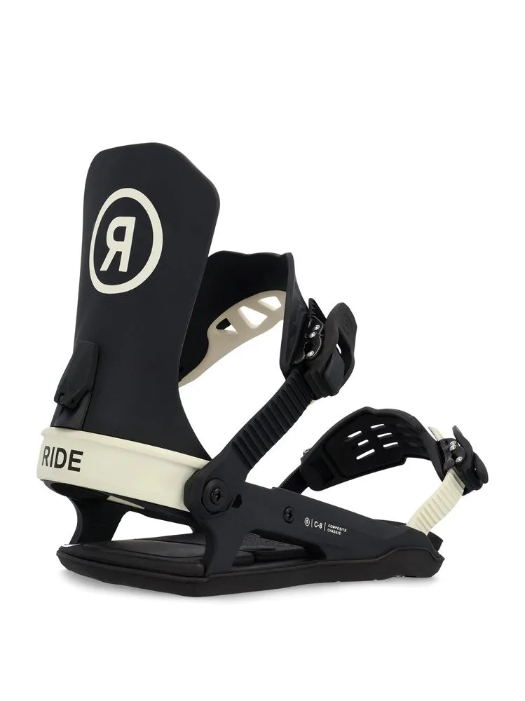 Ride 2023 C-8 Snowboard Bindings Black