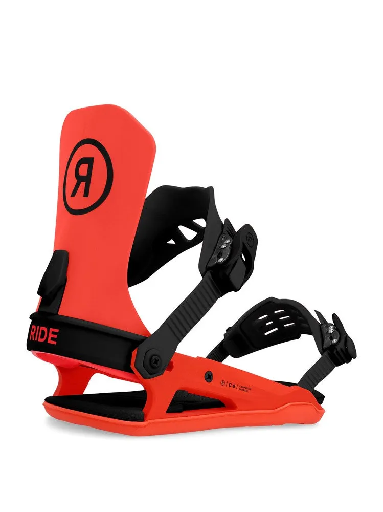 Ride 2023 C-8 Snowboard Bindings Fire