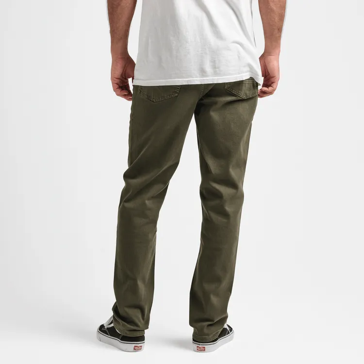 ROARK HWY 128 Straight Fit 5-pocket Jeans - MILITARY 2