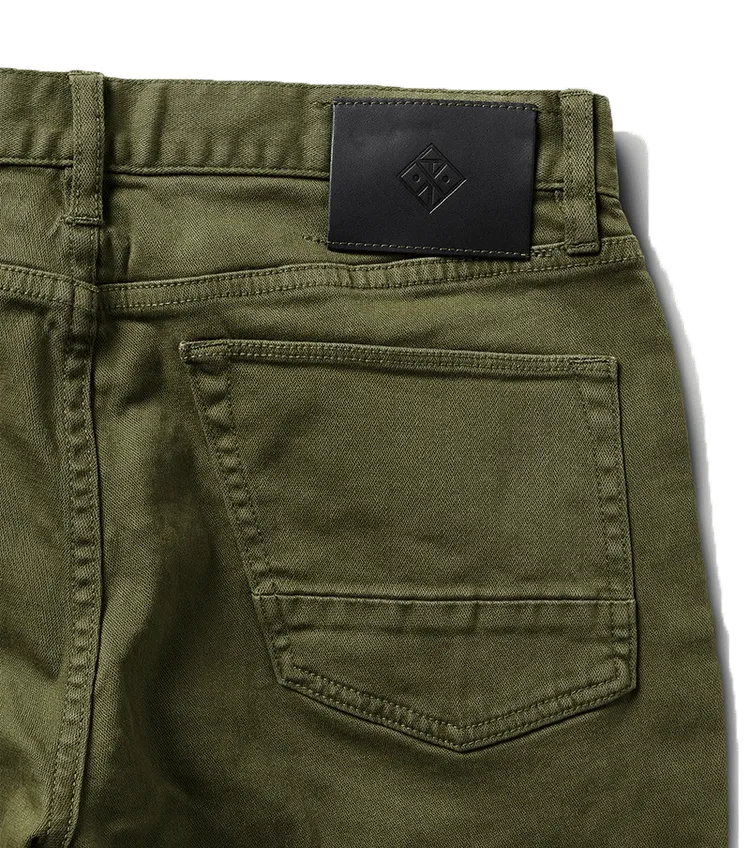 ROARK HWY 128 Straight Fit 5-pocket Jeans - MILITARY 2