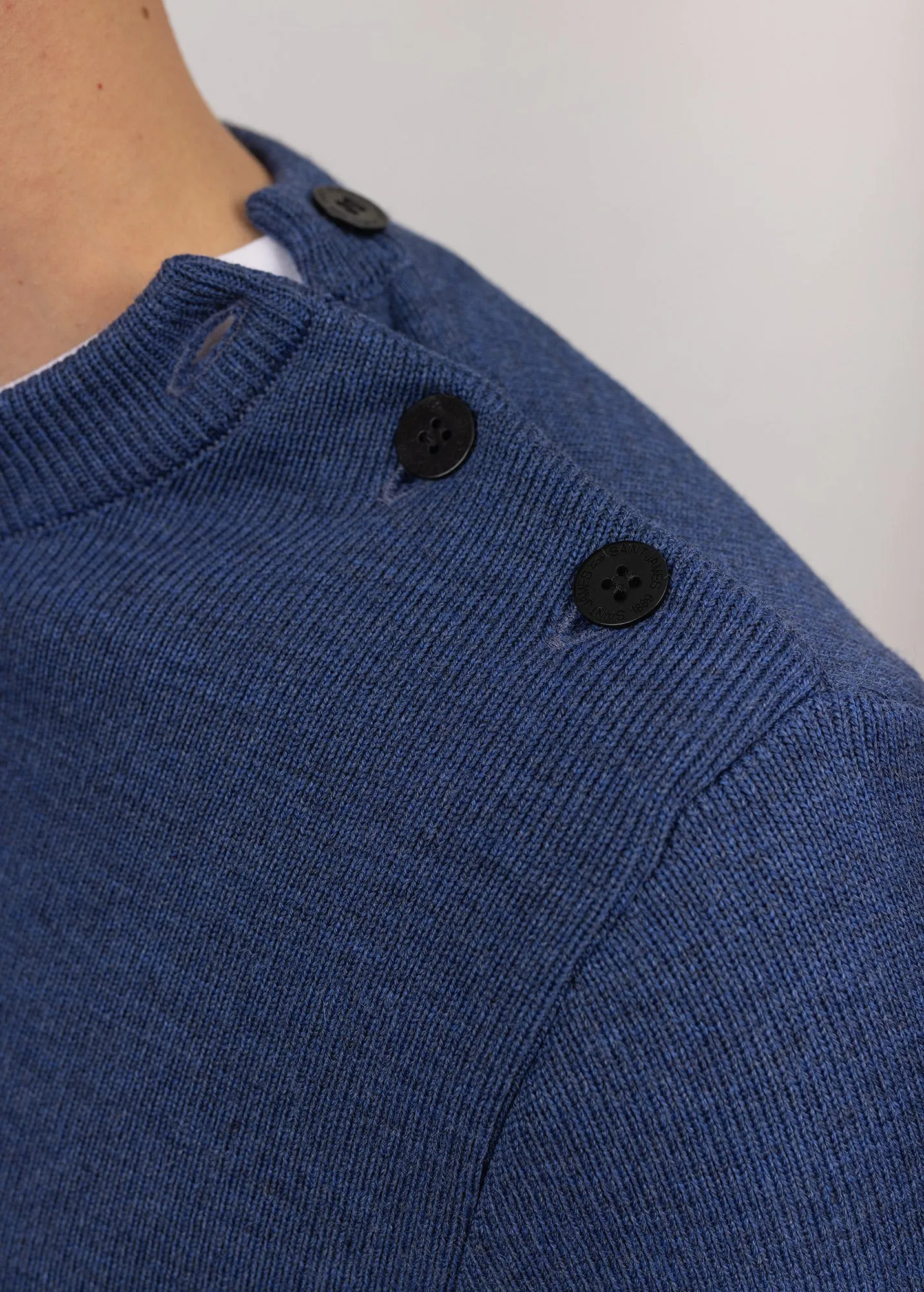 Rochefort sailor jumper - slim fit, in merino wool (JEAN)