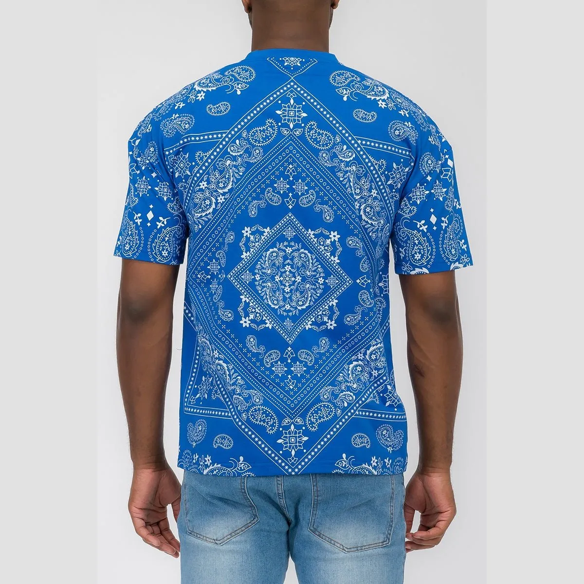 Royal Blue Bandana Tee