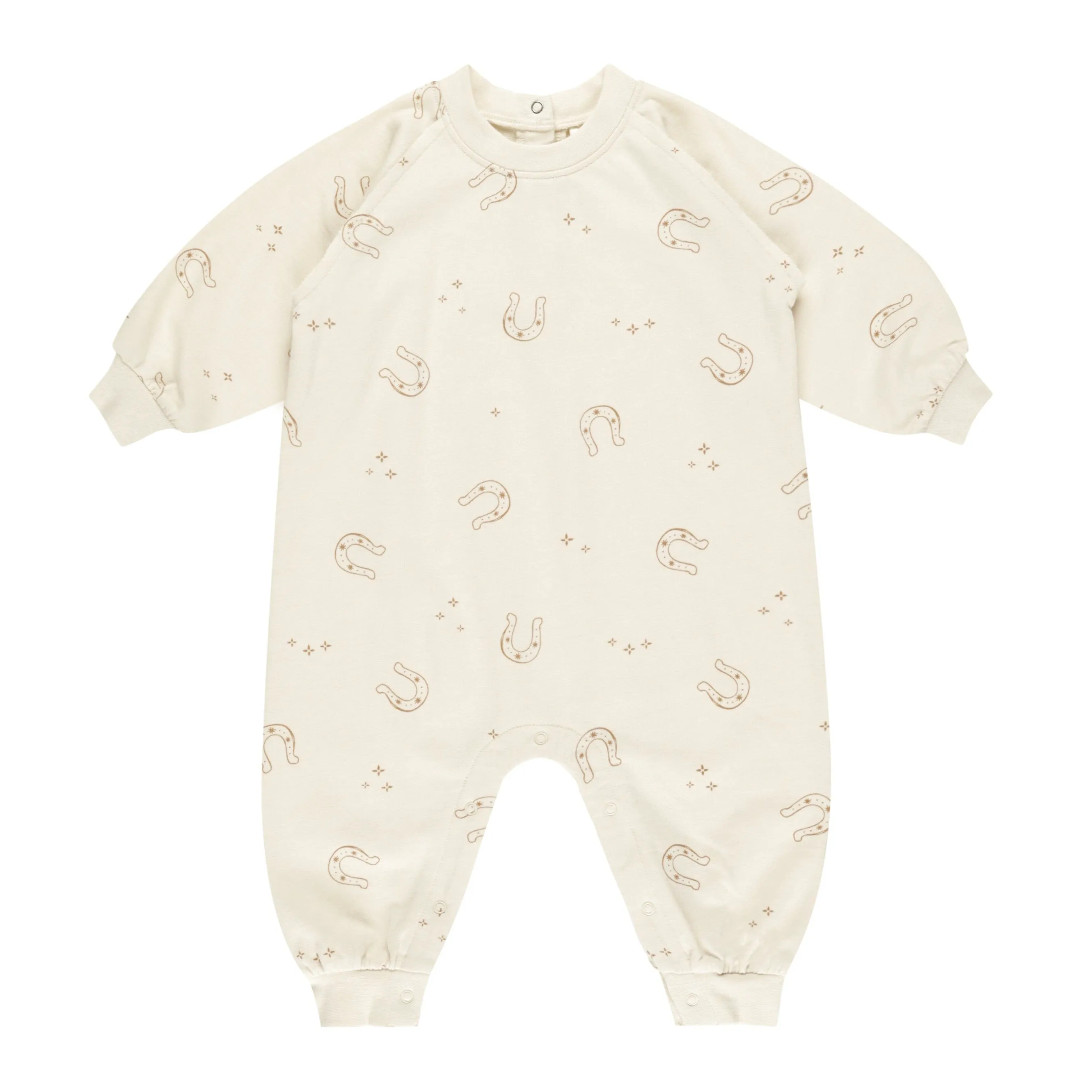 Rylee   Cru - Raglan Jumpsuit - Horseshoes