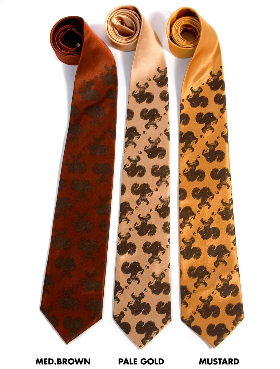 Secret Squirrel Silk Necktie