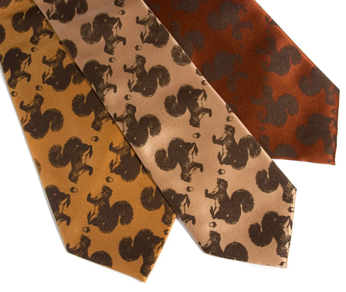 Secret Squirrel Silk Necktie