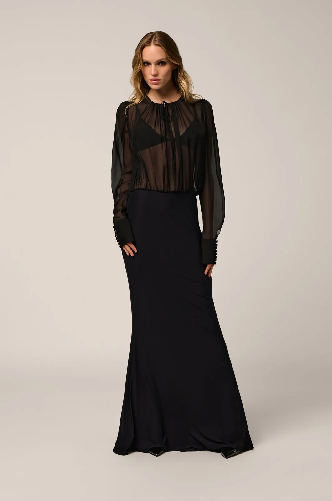 SOIE MAXI DRESS