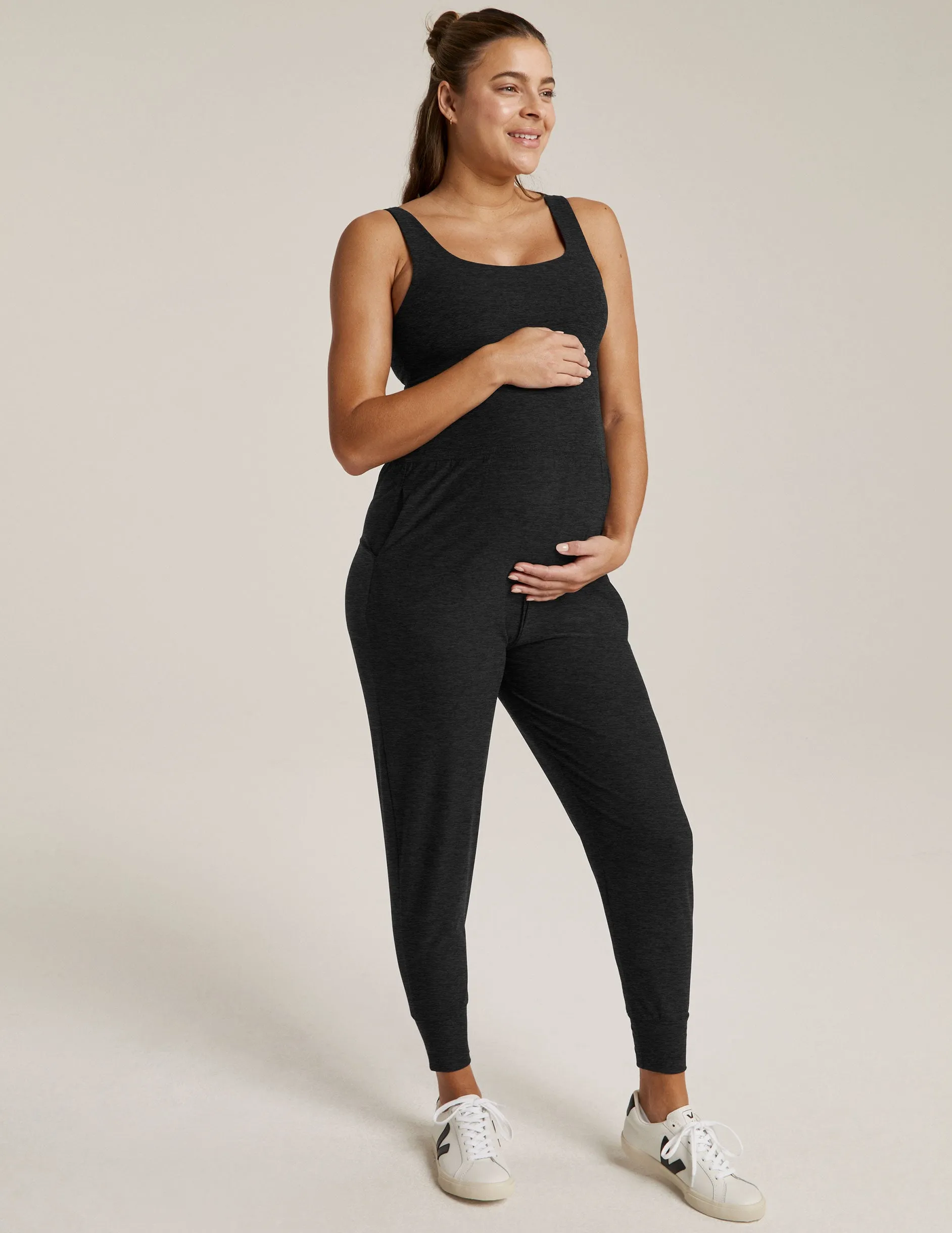 Spacedye Grow In Comfort Maternity Jumpsuit