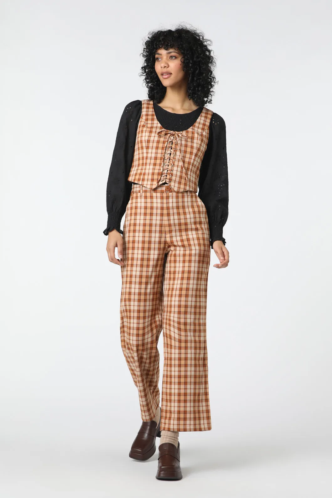 Stacey Check Pant