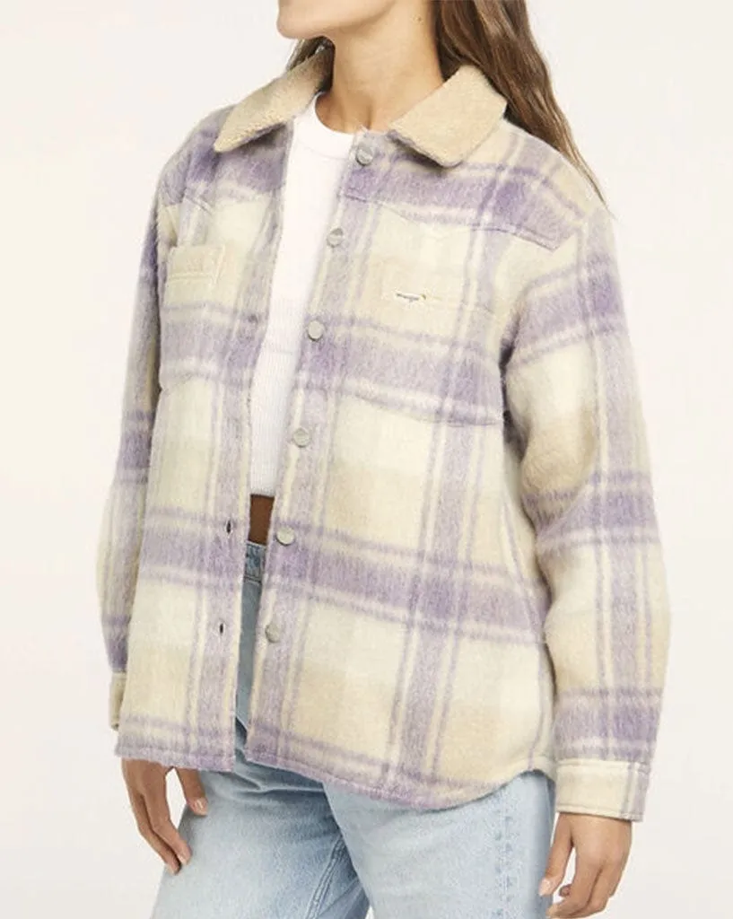 Strokes Plaid Coat