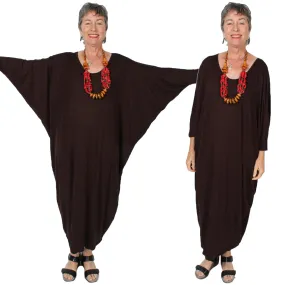 Sunheart Freedom  Long Black Dress  Boho Hippie Chic Resort Wear Sml-7X