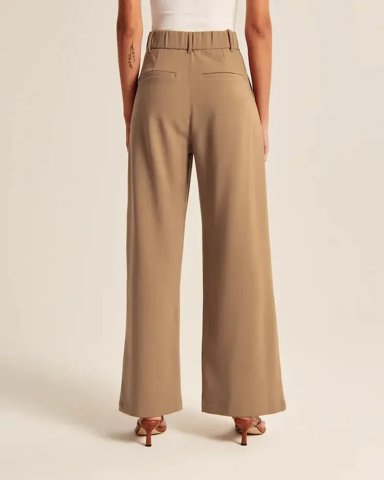 The Effortless Tailored Wide Leg Pants