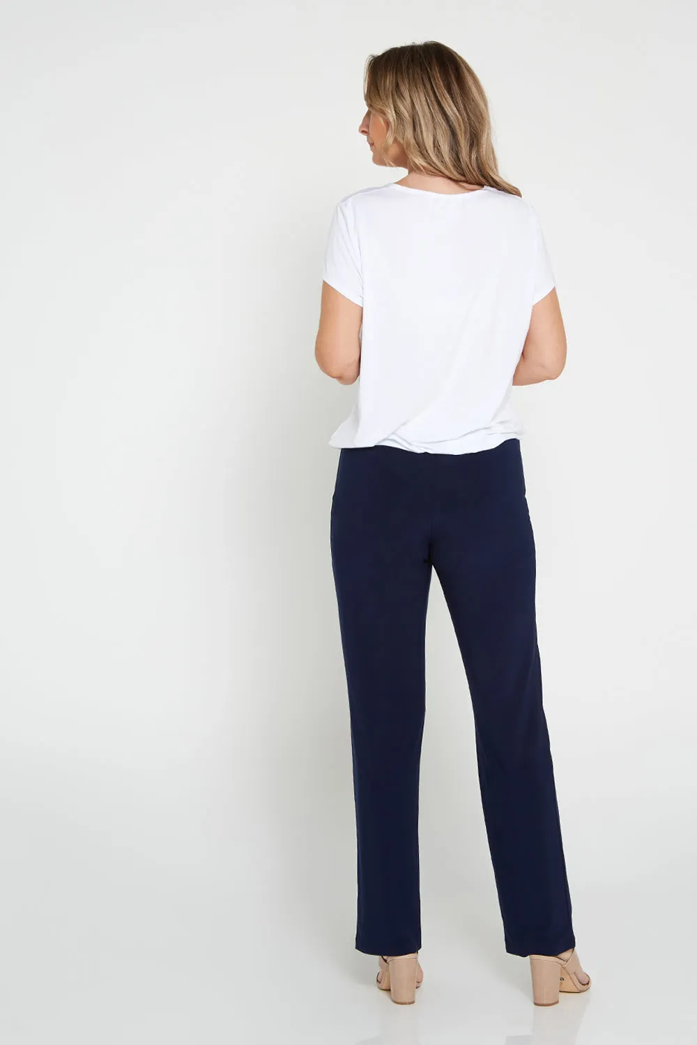 Travel Pants by Cordelia Street - Navy