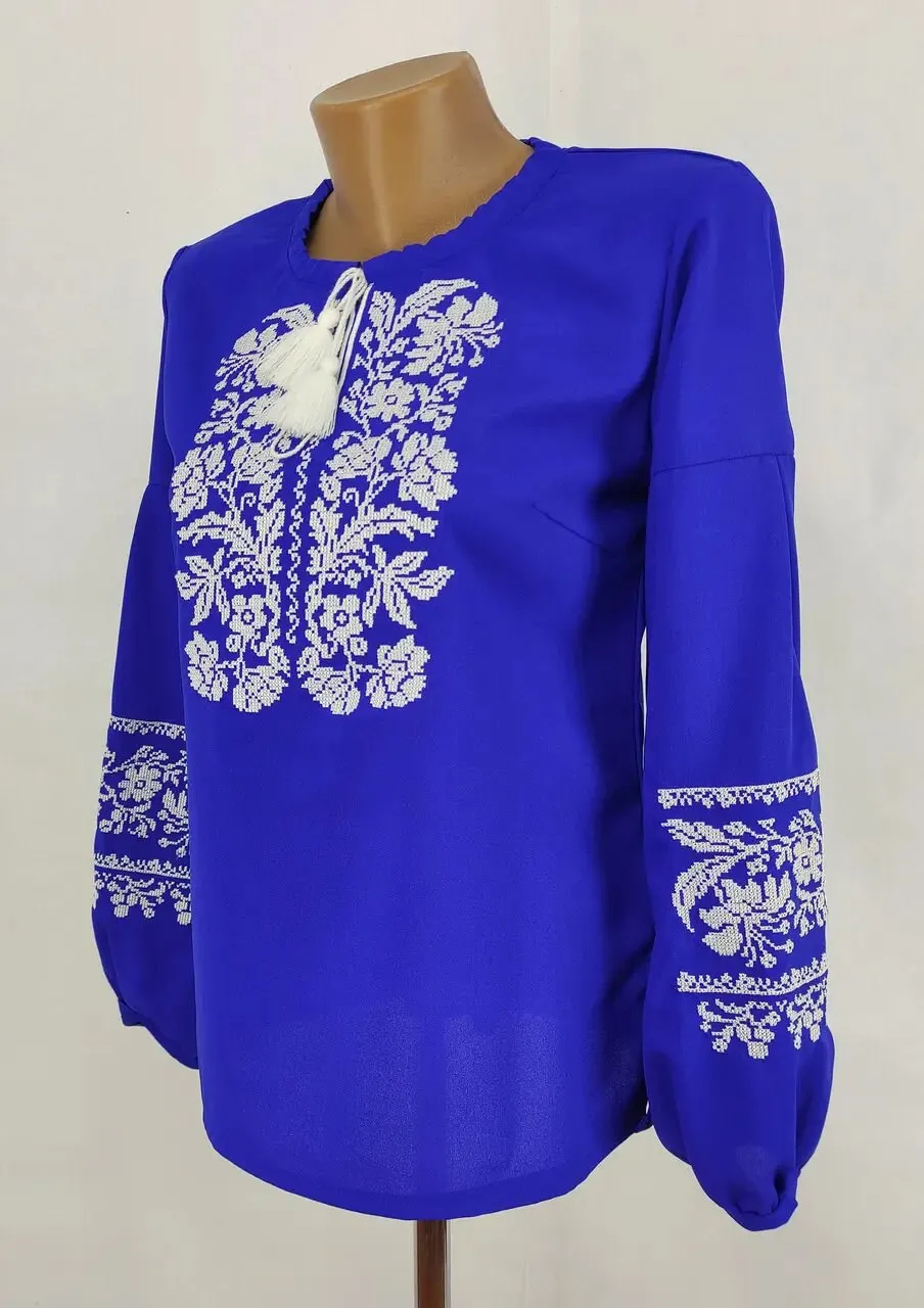 Ukrainian embroidery womens embroidered blouse