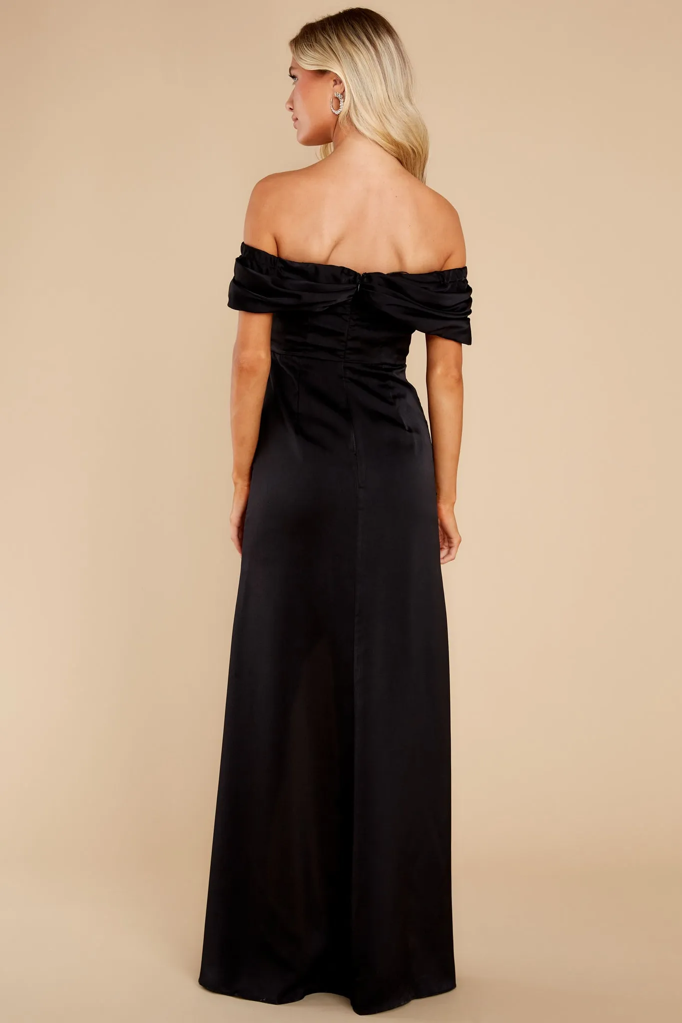 Upscale Affair Black Maxi Dress